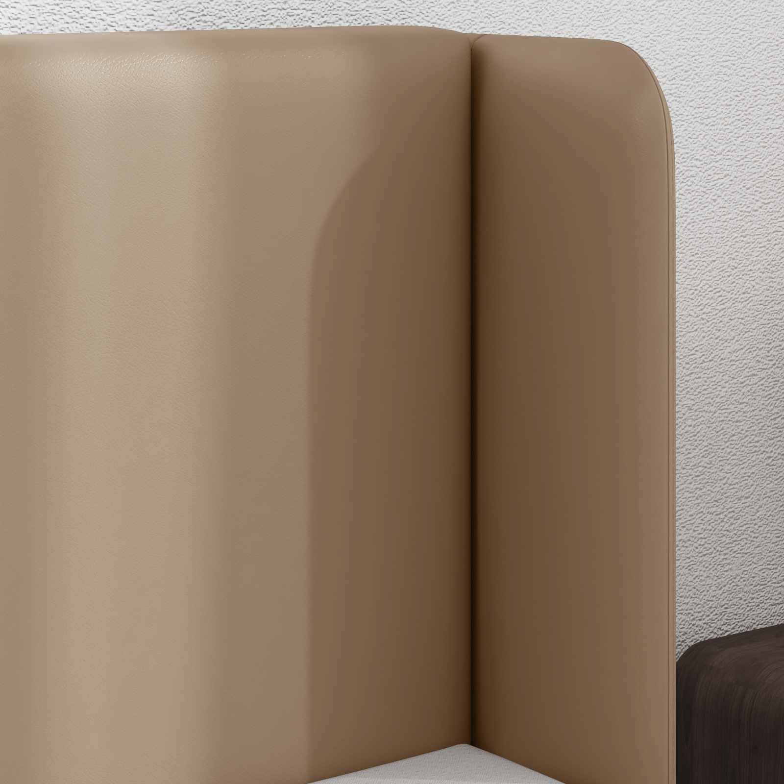 Αυτί Κεφαλής Καφέ 40,5 x 40,5 x 4 εκ PVC - Pakobazaar