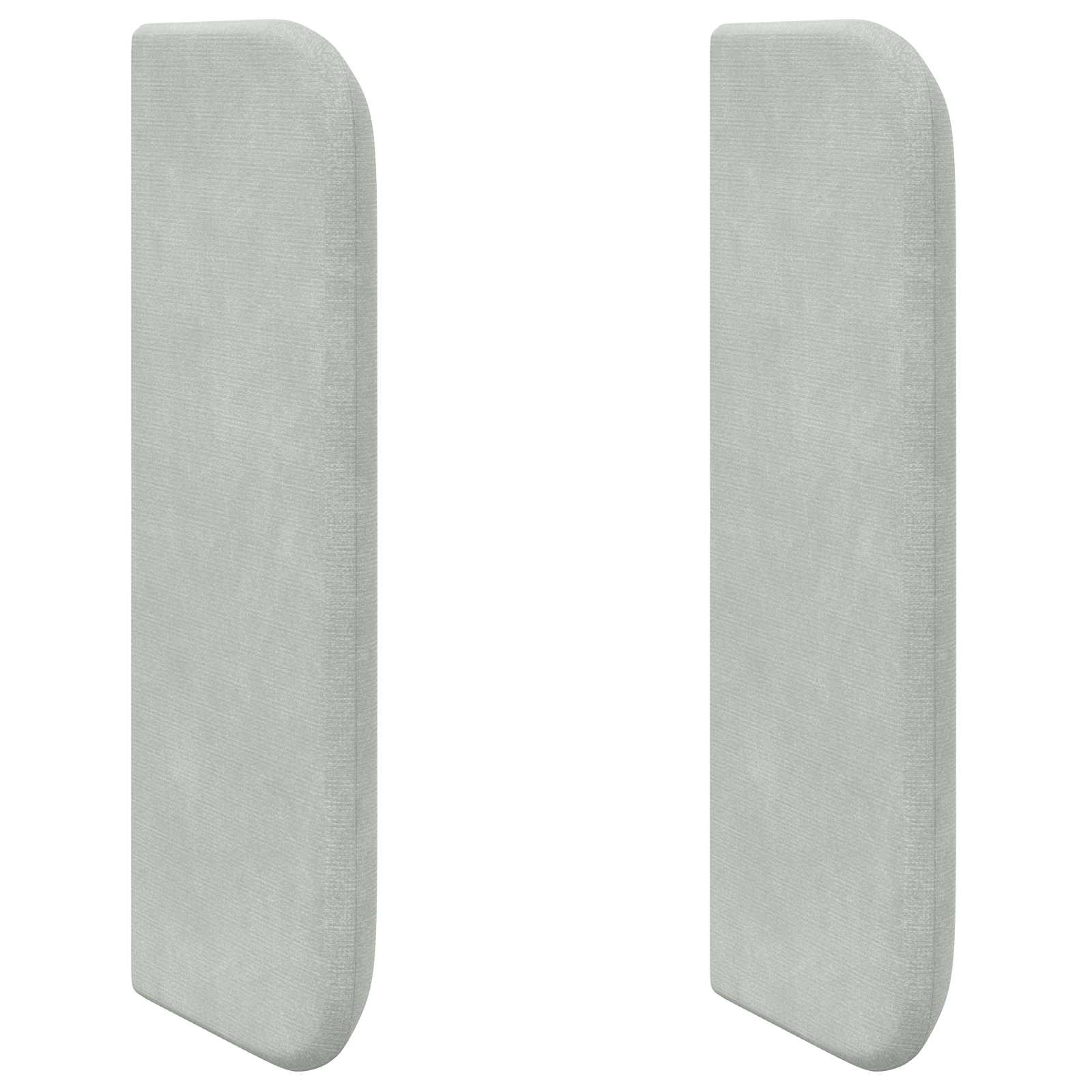 Αυτί Κεφαλής Ανοιχτό γκρι 40,5 x 40,5 x 4 εκ Βελούδο - Pakobazaar