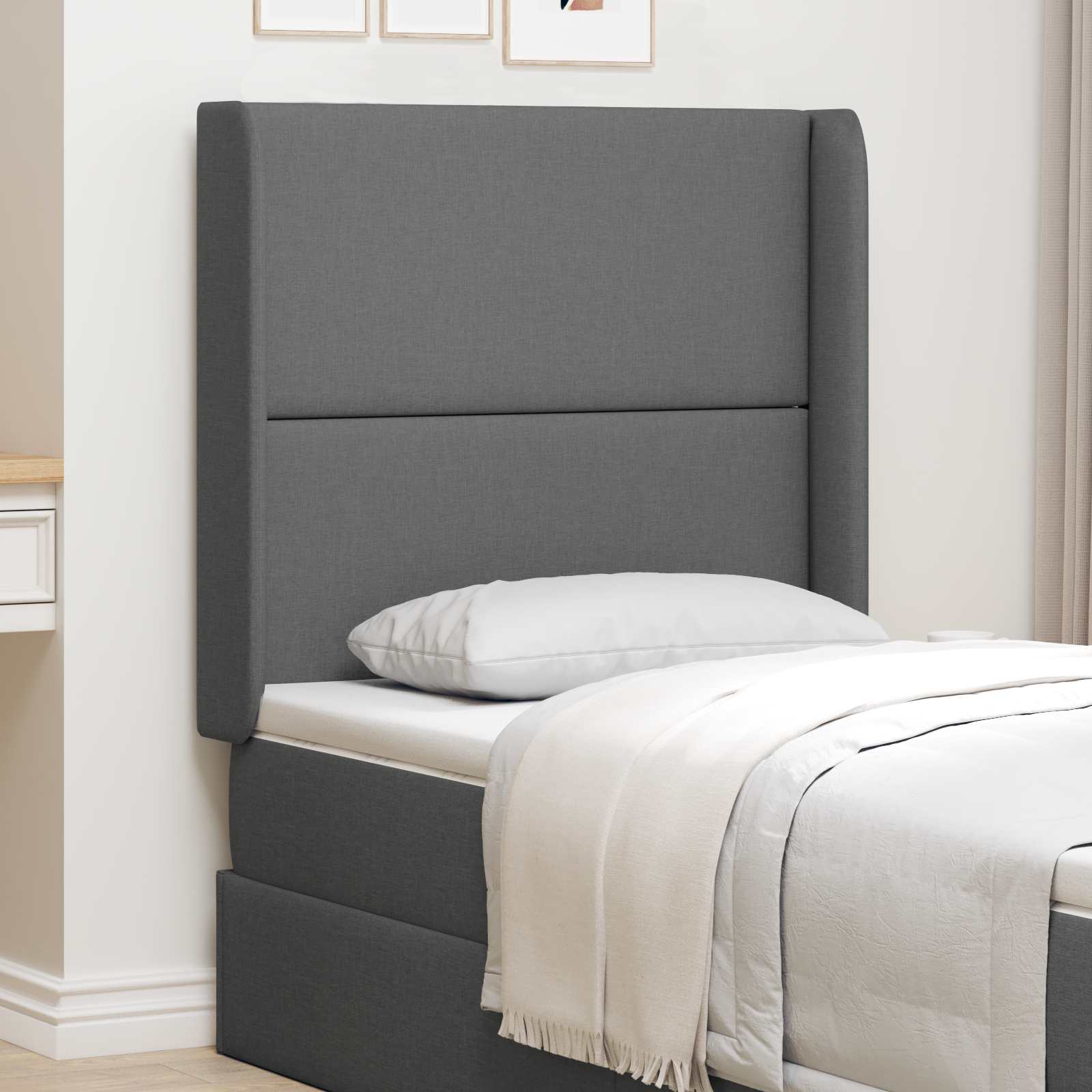 Αυτί Κεφαλής Γκρι 80 x 16 x 4 εκ. ύφασμα - Pakobazaar