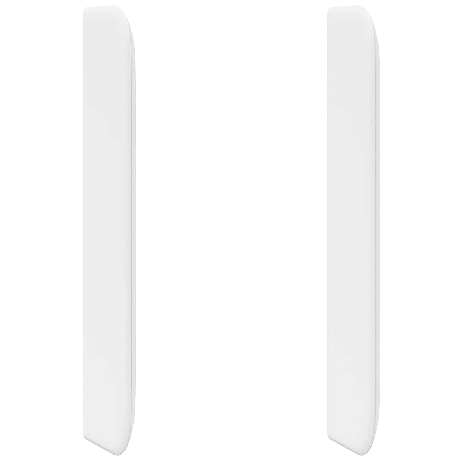 Αυτί Κεφαλής Λευκό 80 x 16 x 4 εκ. PVC - Pakobazaar