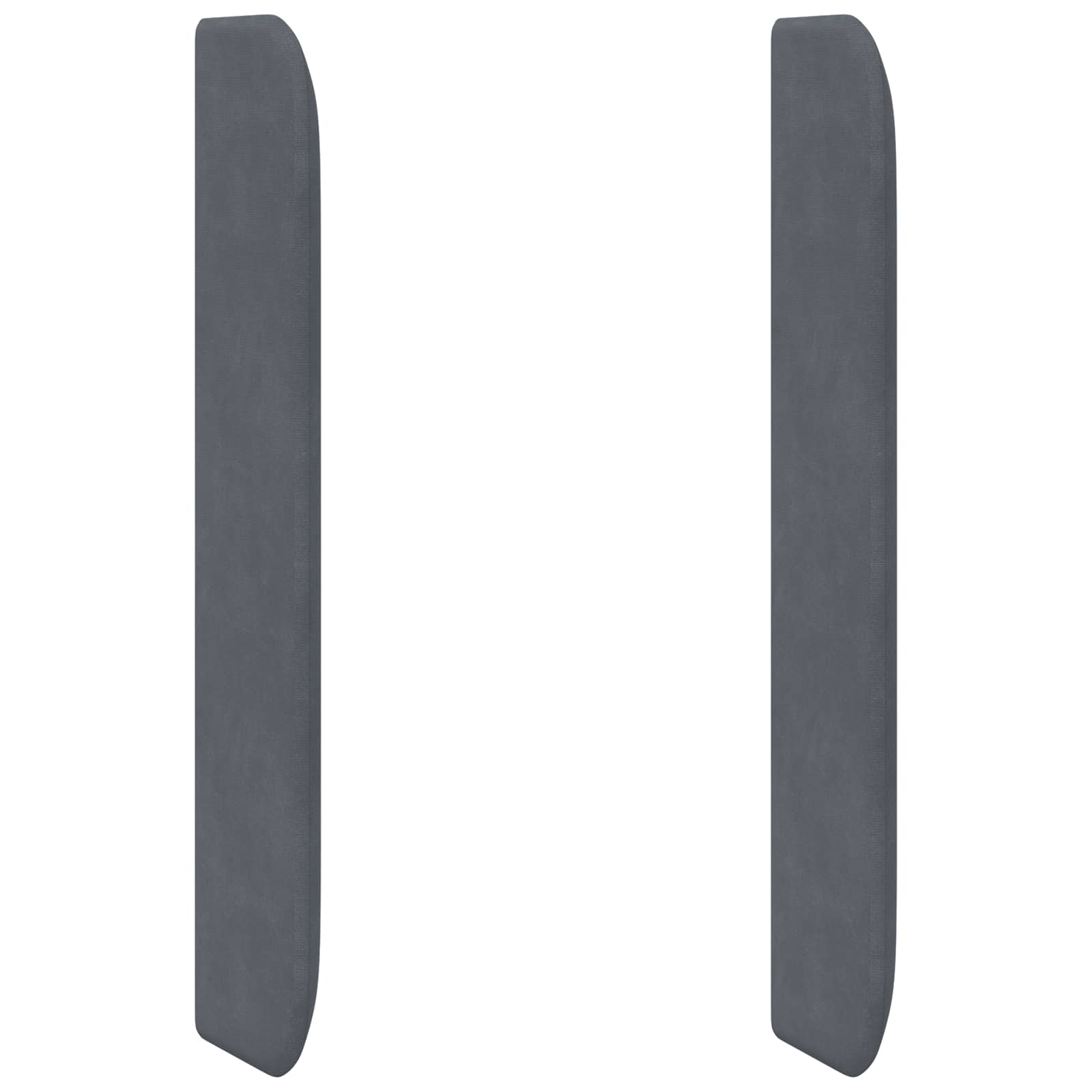 Αυτί Κεφαλής Γκρι 80 x 16 x 4 εκ. Βελούδο - Pakobazaar