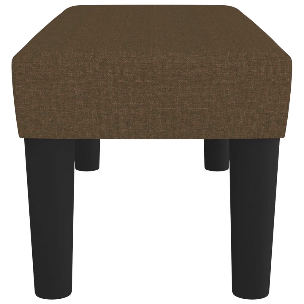 Πάγκος Σκούρο Πράσινο 70 x 30 x 30 εκ. Υφασμάτινος