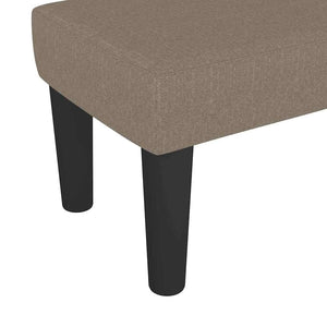 παγκάκι Taupe 70 x 30 x 30 εκ. ύφασμα