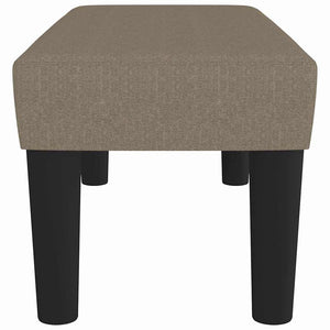 παγκάκι Taupe 70 x 30 x 30 εκ. ύφασμα