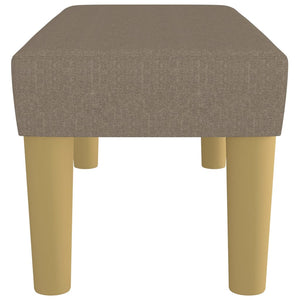 Πάγκος Taupe 70 x 30 x 30 εκ. Υφασμάτινος