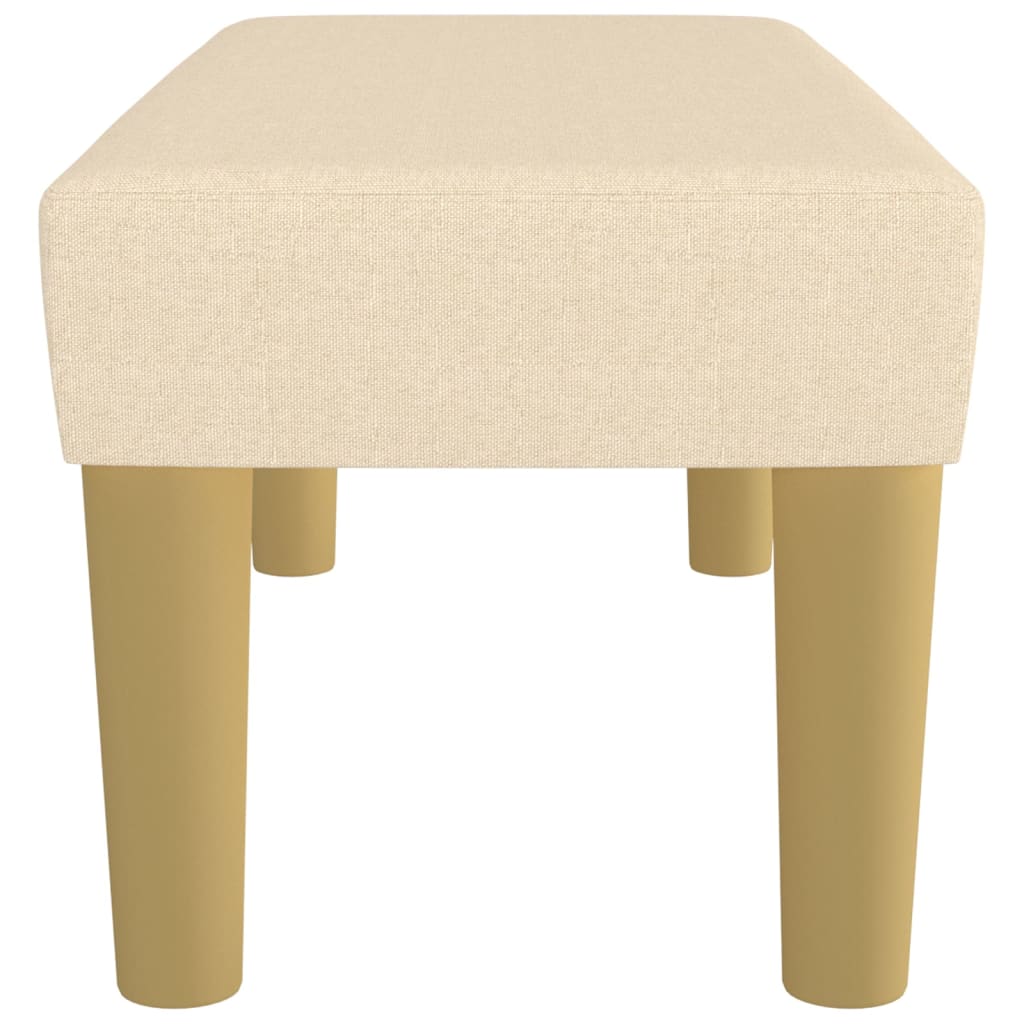 Πάγκος Κρεμ 70 x 30 x 30 εκ. Υφασμάτινος