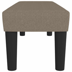 παγκάκι Taupe 100 x 30 x 30 cm ύφασμα