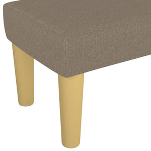 Πάγκος Taupe 100x30x30 εκ. Υφασμάτινος