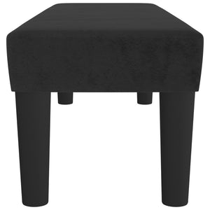 Πάγκος Μαύρος 100x30x30 εκ. Βελούδινος - Pakobazaar