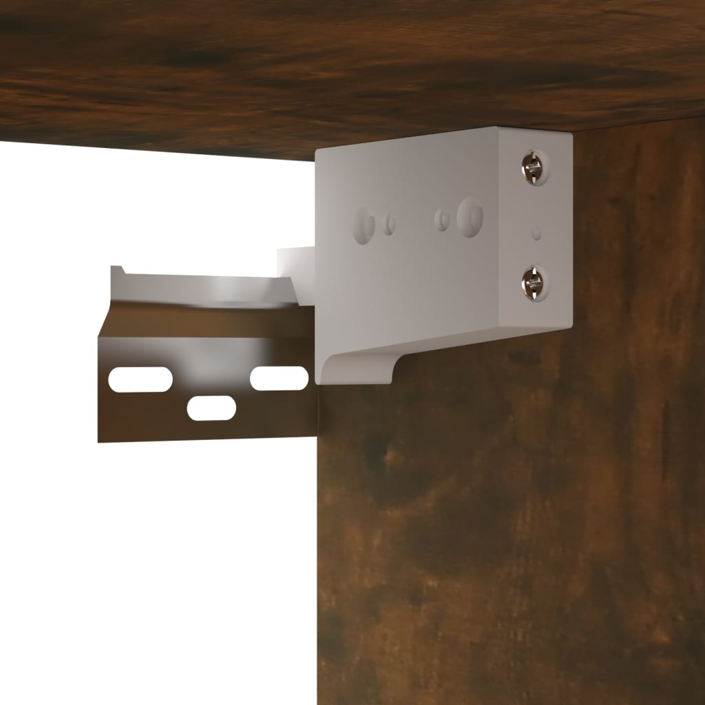 Σετ Επίπλων Τηλεόρασης 5 Τεμαχίων Καπνιστή δρυς Επεξ. Ξύλο