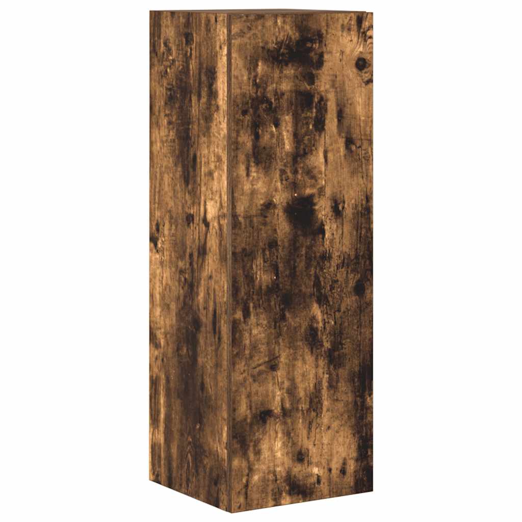 Σετ Επίπλων Τηλεόρασης 3 Τεμαχίων Καπνιστή δρυς Επεξ. Ξύλο - Pakobazaar