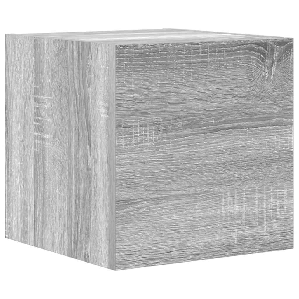 Σετ Επίπλων Τηλεόρασης 3 Τεμ. Γκρι Sonoma Επεξεργασμένο Ξύλο - Pakobazaar