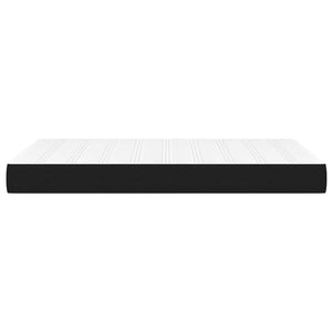 Στρώμα με Pocket Springs Μεσαίας Σκληρότητας Μαύρο 120x200x20 εκ. Υφασμάτινο - Pakobazaar