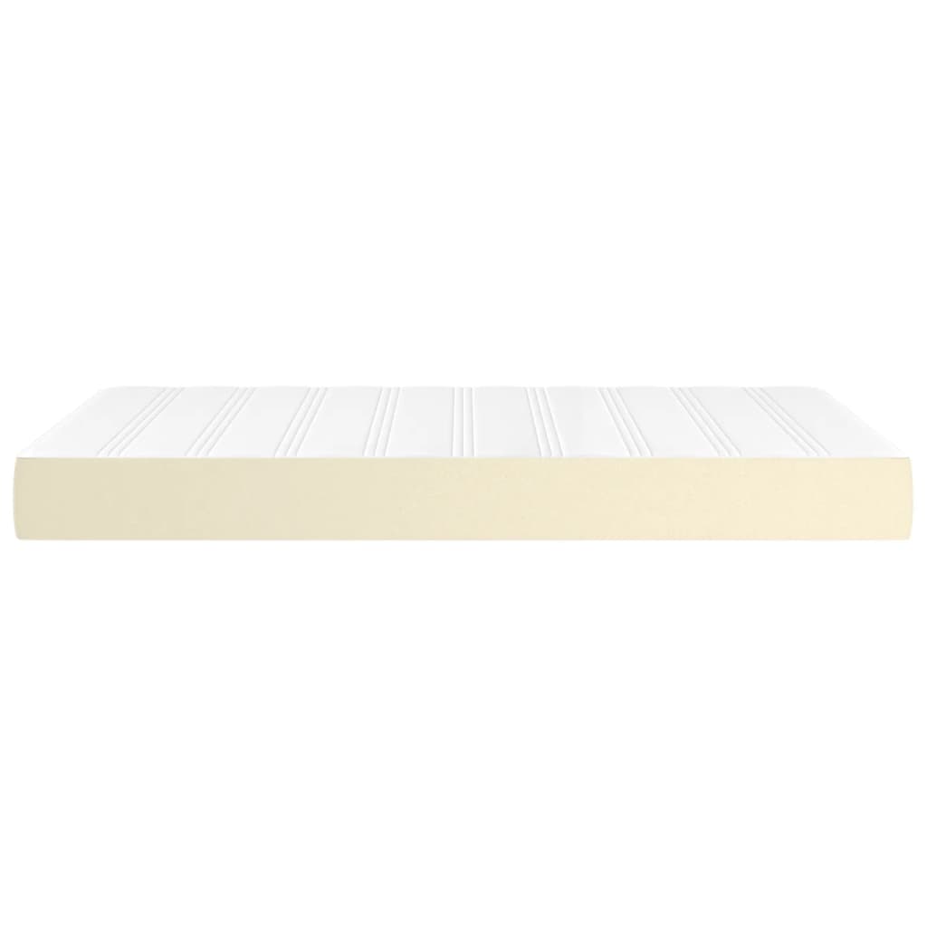 Στρώμα με Pocket Springs Μεσαίας Σκληρότητας Κρεμ 120x200x20 εκ. Συνθετικό Δέρμα - Pakobazaar