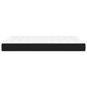 Στρώμα με Pocket Springs Μεσαίας Σκληρότητας Μαύρο 140x200x20 εκ. Υφασμάτινο - Pakobazaar