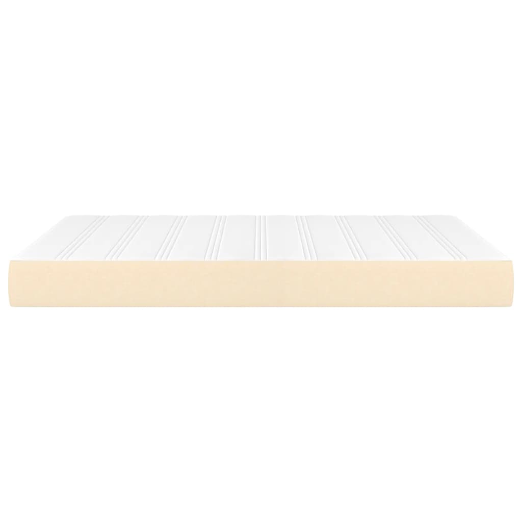 Στρώμα με Pocket Springs Μεσαίας Σκληρότητας Κρεμ 140x200x20 εκ. Υφασμάτινο - Pakobazaar
