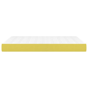 Στρώμα με Pocket Springs Μεσαίας Σκληρότητας Πράσινο 140x200x20 εκ. Υφασμάτινο