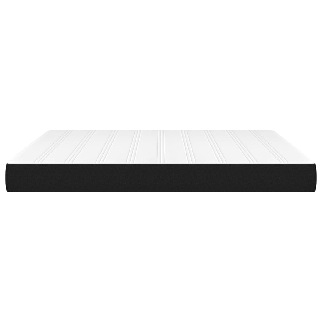 Στρώμα με Pocket Springs Μεσαίας Σκληρότητας Μαύρο 160x200x20 εκ. Υφασμάτινο - Pakobazaar