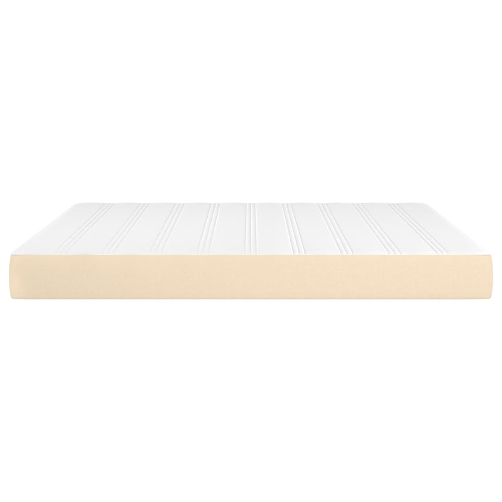 Στρώμα με Pocket Springs Μεσαίας Σκληρότητας Κρεμ 160x200x20 εκ. Υφασμάτινο