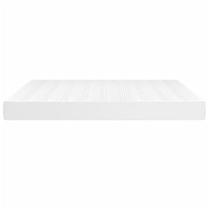 Στρώμα με Pocket Springs Μεσαίας Σκληρότητας Λευκό 160x200x20 εκ. Συνθετικό Δέρμα - Pakobazaar