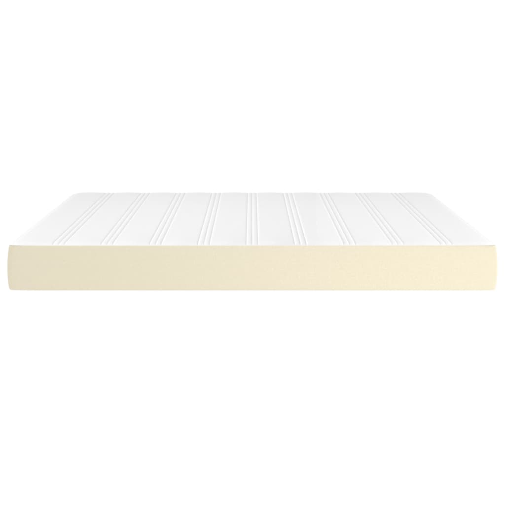 Στρώμα με Pocket Springs Μεσαίας Σκληρότητας Κρεμ 160x200x20 εκ. Συνθετικό Δέρμα - Pakobazaar