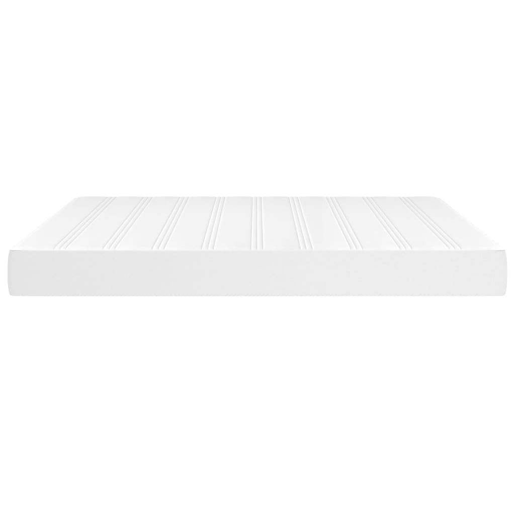 Στρώμα με Pocket Springs Μεσαίας Σκληρότητας Λευκό 180x200x20 εκ. Συνθετικό Δέρμα - Pakobazaar