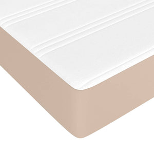 Στρώμα με Pocket Springs Μεσαίας Σκληρότητας Καπουτσίνο 180x200x20 εκ. Συνθ. Δέρμα - Pakobazaar