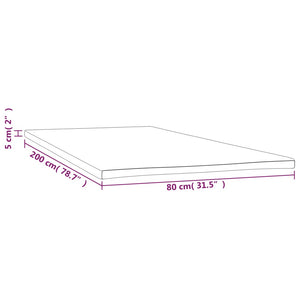 Ανώστρωμα 80 x 200 εκ. 5 εκ.