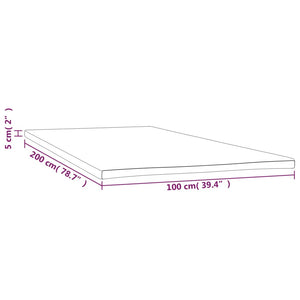 Ανώστρωμα 100x200x5 εκ.