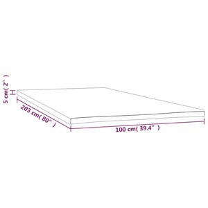 Ανώστρωμα 100x203x5 εκ. Twin