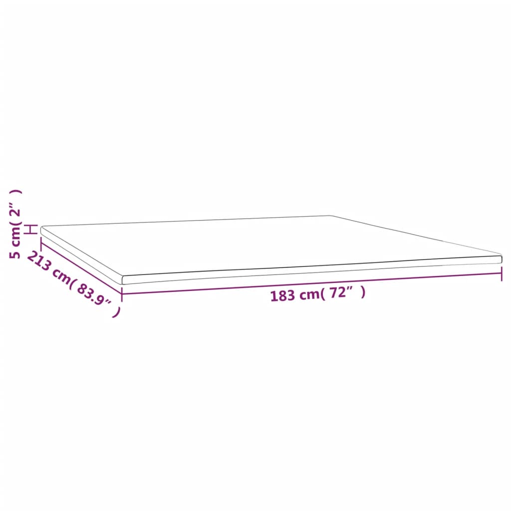 Ανώστρωμα 183x213x5 εκ. California King - Pakobazaar