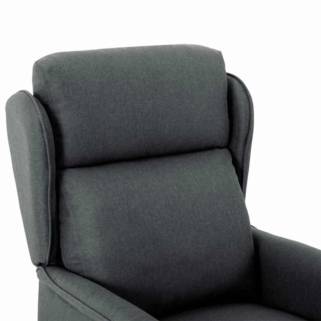 Καρέκλα μασάζ Σκούρο Γκρι 93.5 x 67.5 x 101.5 εκ. ύφασμα
