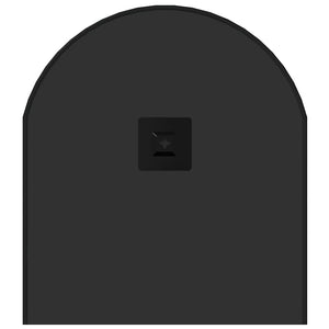 Καθρέφτης Τοίχου Οβάλ Μαύρος 80 x 35 εκ.