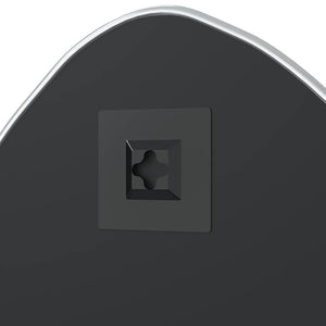 Καθρέφτης Τοίχου Ασημί 50 x 40 εκ. - Pakobazaar