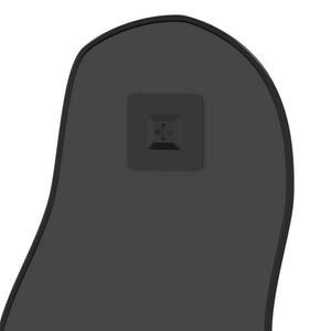 Καθρέφτης Τοίχου Μαύρος 60x25 εκ.