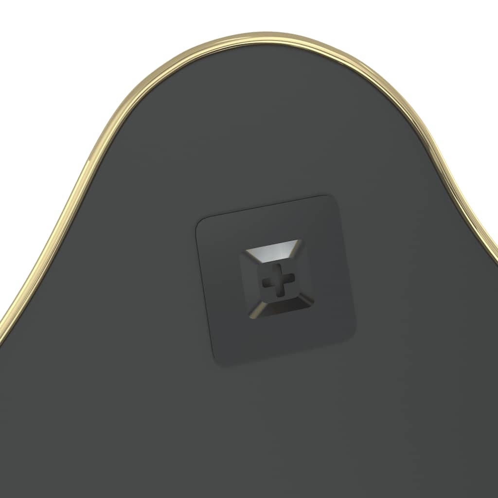 Καθρέφτης Τοίχου Χρυσός 60x50 εκ. - Pakobazaar