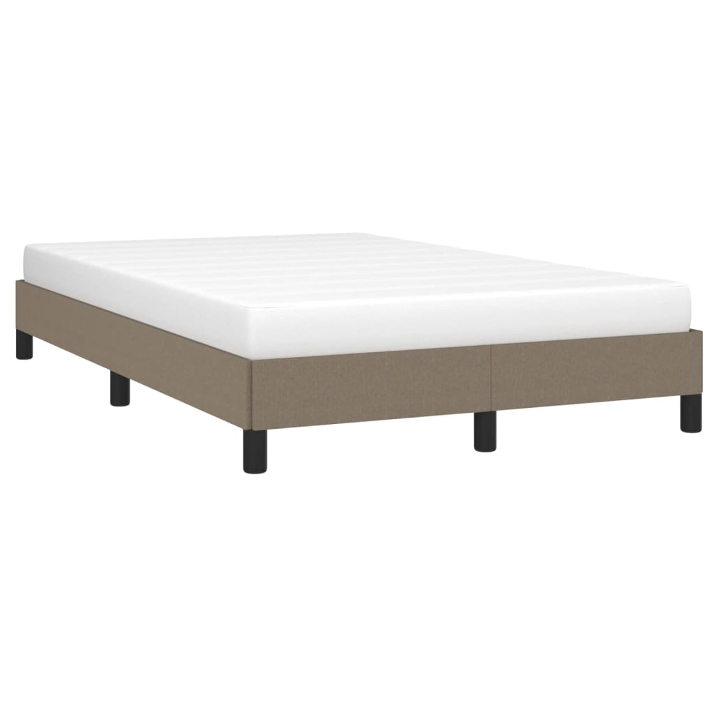 Σκελετός Κρεβατιού Χωρίς Στρώμα Taupe 120x200 εκ. Υφασμάτινο