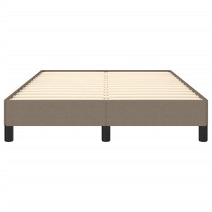 Σκελετός Κρεβατιού Χωρίς Στρώμα Taupe 120x200 εκ. Υφασμάτινο