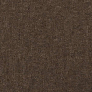 Σκελετός Κρεβατιού Χωρίς Στρώμα Σκ. Καφέ 140x190 εκ. Υφασμάτινο