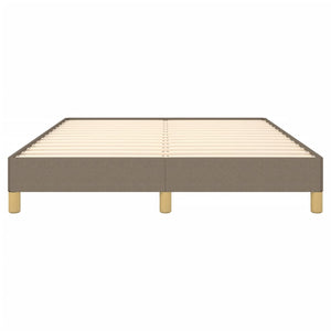 Σκελετός Κρεβατιού Χωρίς Στρώμα Taupe 140x200 εκ. Υφασμάτινο