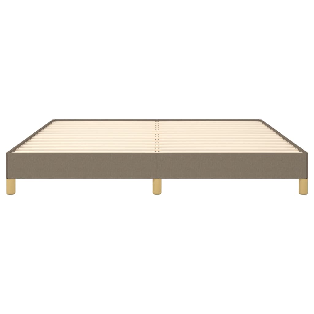 Σκελετός Κρεβατιού Χωρίς Στρώμα Taupe 180x200 εκ. Υφασμάτινο
