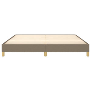 Σκελετός Κρεβατιού Χωρίς Στρώμα Taupe 180x200 εκ. Υφασμάτινο