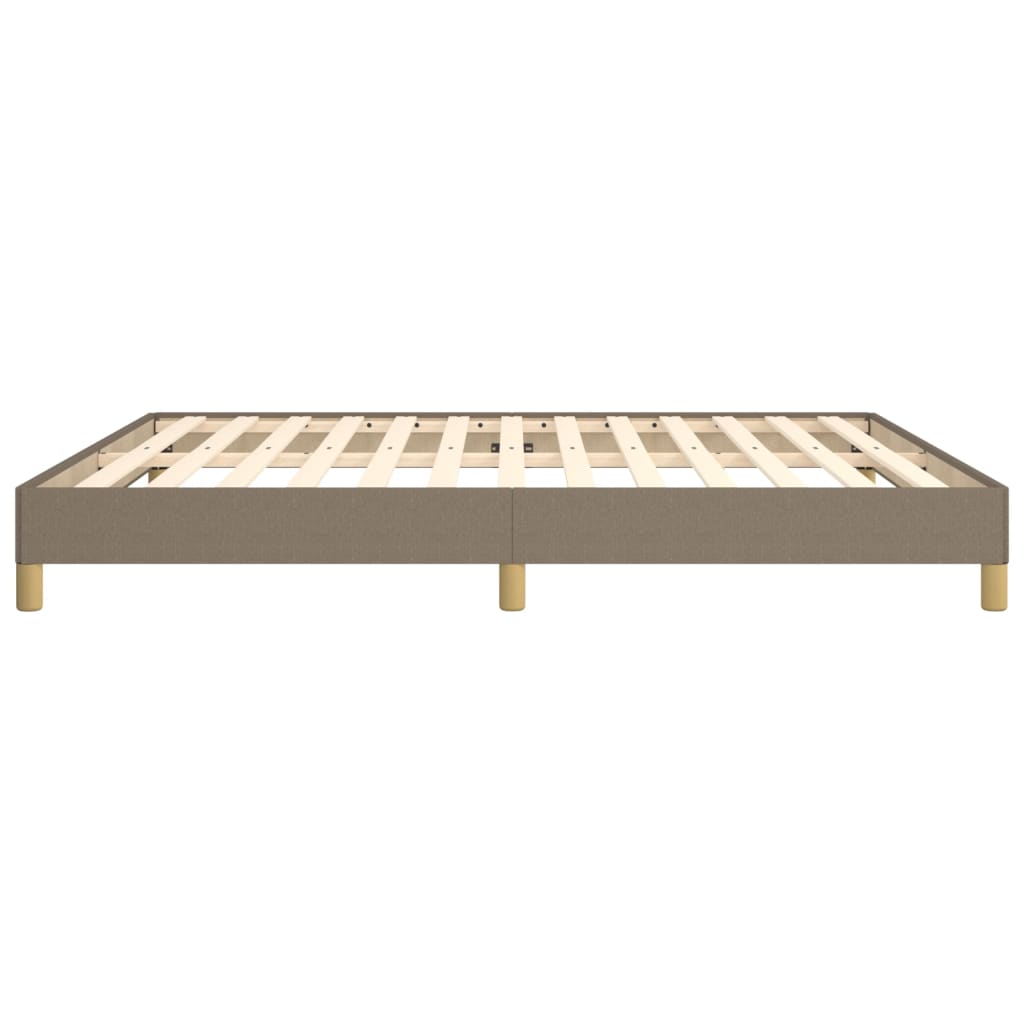 Σκελετός Κρεβατιού Χωρίς Στρώμα Taupe 180x200 εκ. Υφασμάτινο