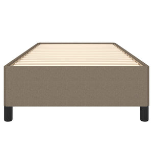 Σκελετός Κρεβατιού Χωρίς Στρώμα Taupe 100 x 200 εκ. Υφασμάτινο