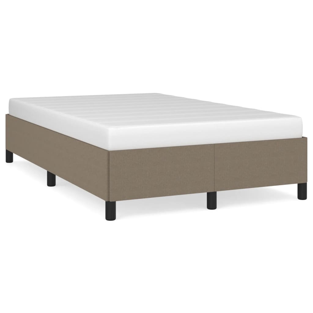 Σκελετός Κρεβατιού Χωρίς Στρώμα Taupe 120x200 εκ. Υφασμάτινο