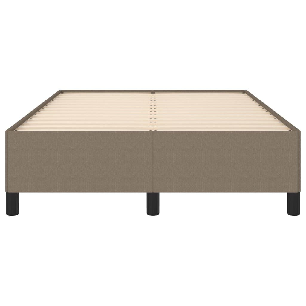 Σκελετός Κρεβατιού Χωρίς Στρώμα Taupe 120x200 εκ. Υφασμάτινο