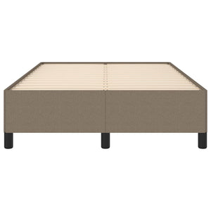 Σκελετός Κρεβατιού Χωρίς Στρώμα Taupe 120x200 εκ. Υφασμάτινο