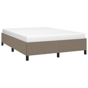 Σκελετός Κρεβατιού Χωρίς Στρώμα Taupe 140x190 εκ. Υφασμάτινο