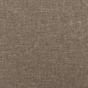 Σκελετός Κρεβατιού Χωρίς Στρώμα Taupe 140x190 εκ. Υφασμάτινο