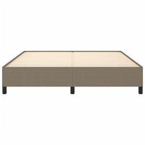 Σκελετός Κρεβατιού Χωρίς Στρώμα Taupe 180x200 εκ. Υφασμάτινο